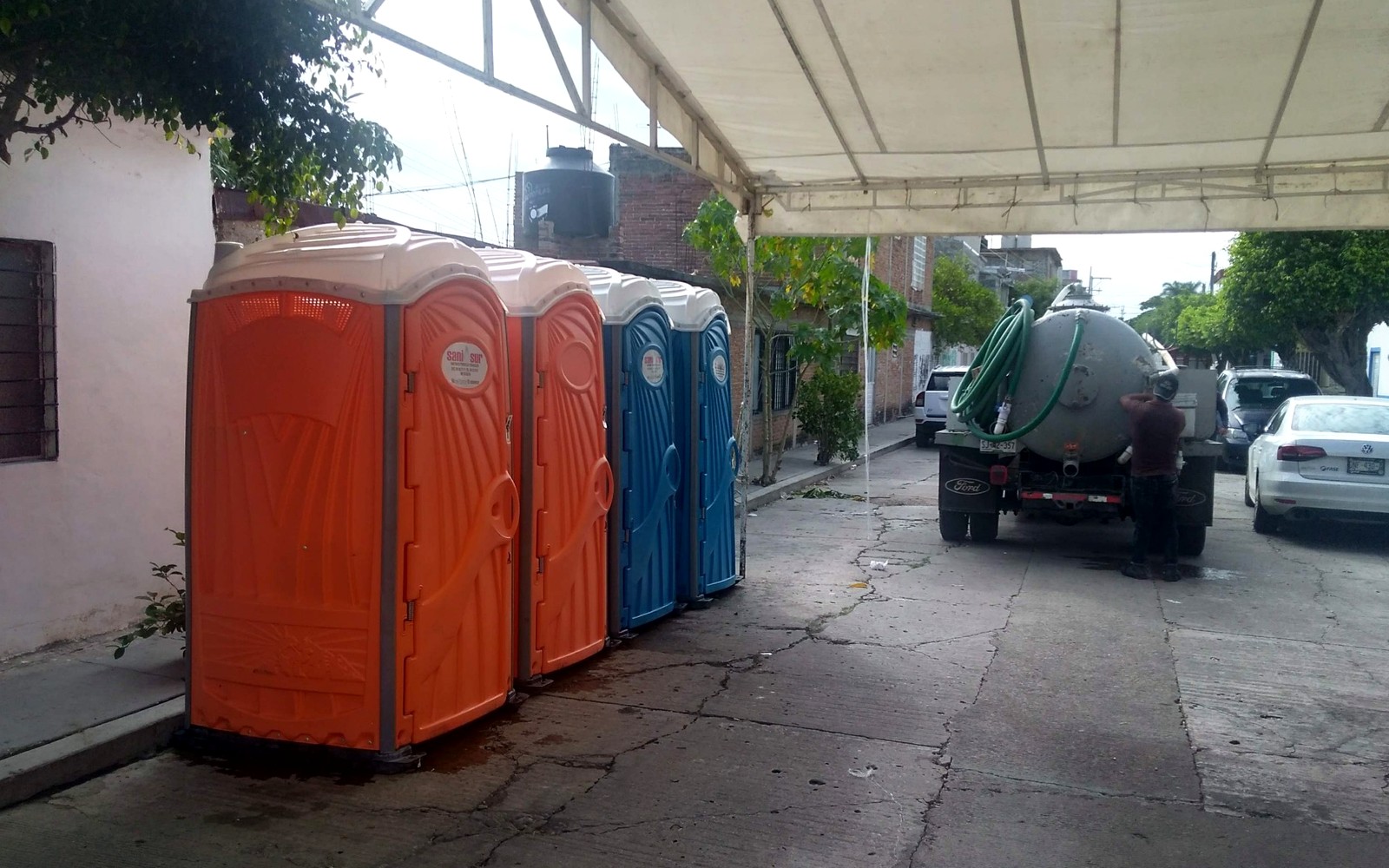 Renta de baños portátiles